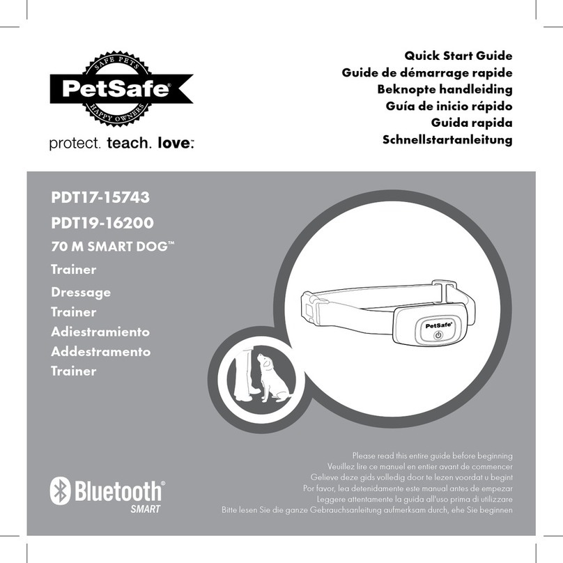 Petsafe SMART DOG PDT17-15743 quick start guide