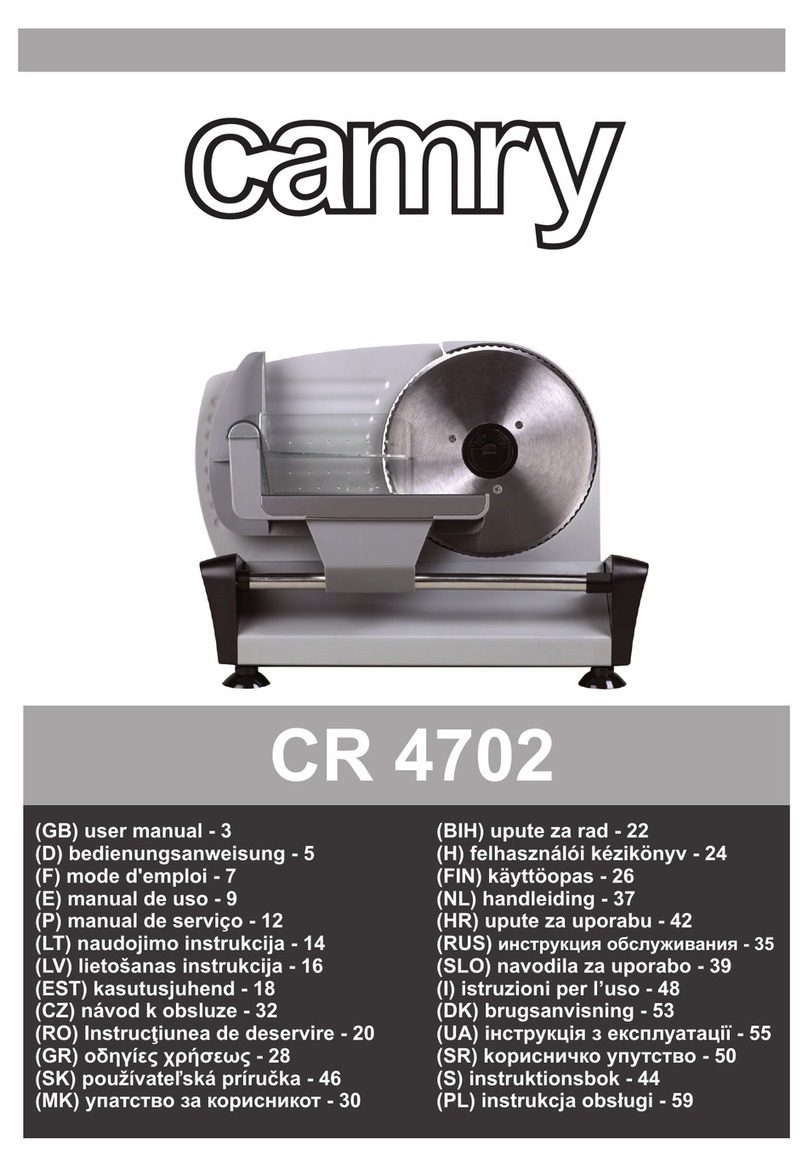 camry CR 4702 User manual