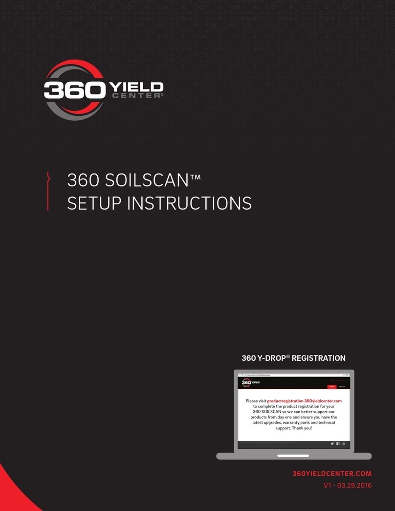 360 YIELD CENTER 360 SOILSCAN Setup instructions 360 YIELD CENTER 360 SOILSCAN Setup instructions