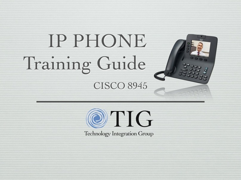 Cisco 8945 Setup guide