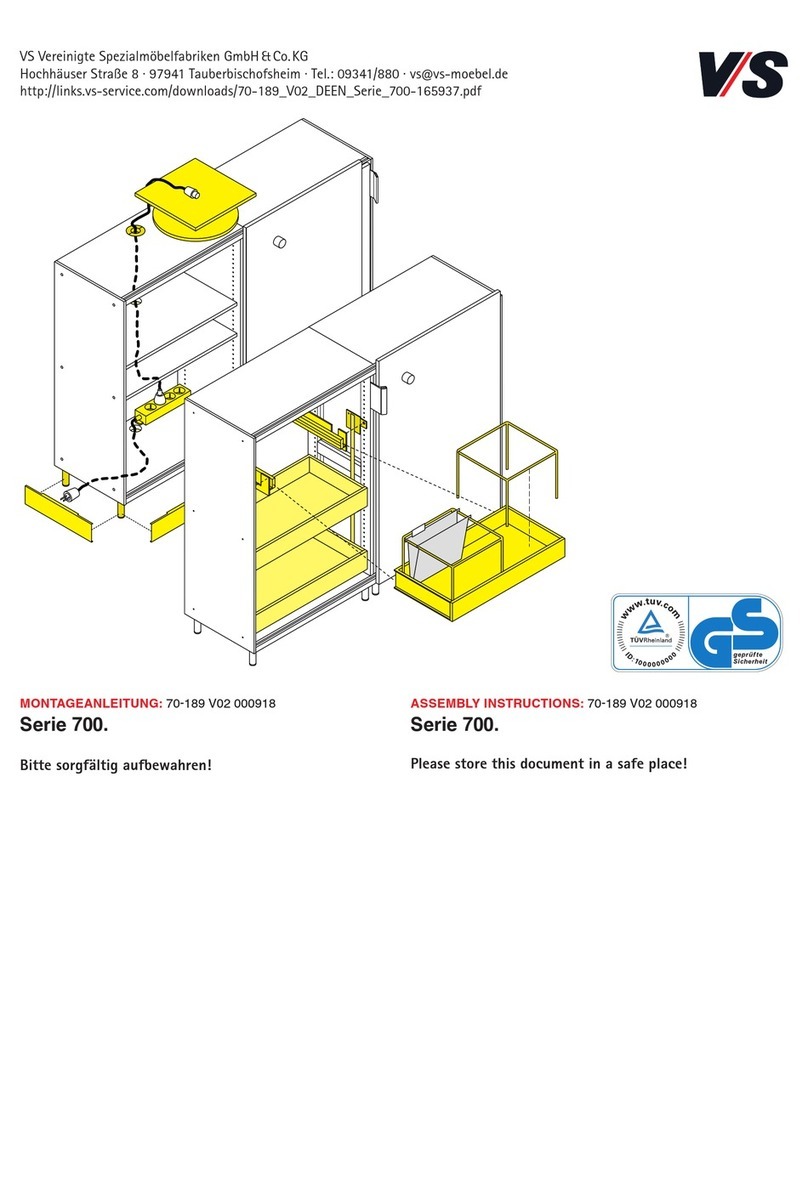 VS 700 Series User manual
