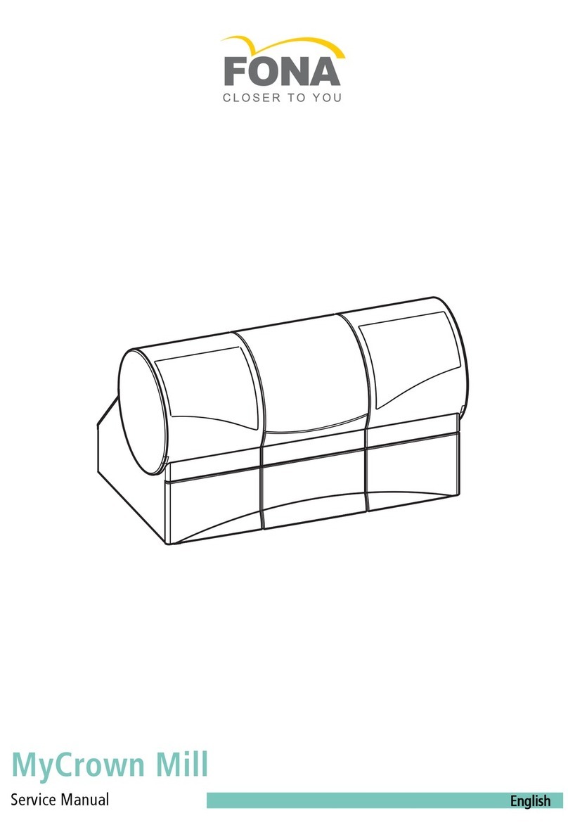 Fona MyCrown Mill Service manual