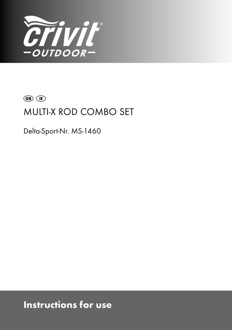 Crivit MULTI-X ROD COMBO SET Instructions for use Crivit MULTI-X ROD COMBO SET Instructions for use