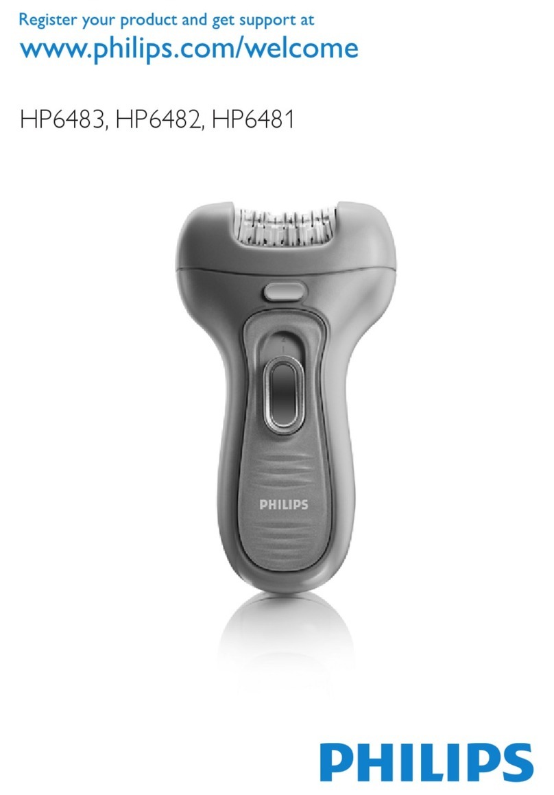 Philips HP6483 manual