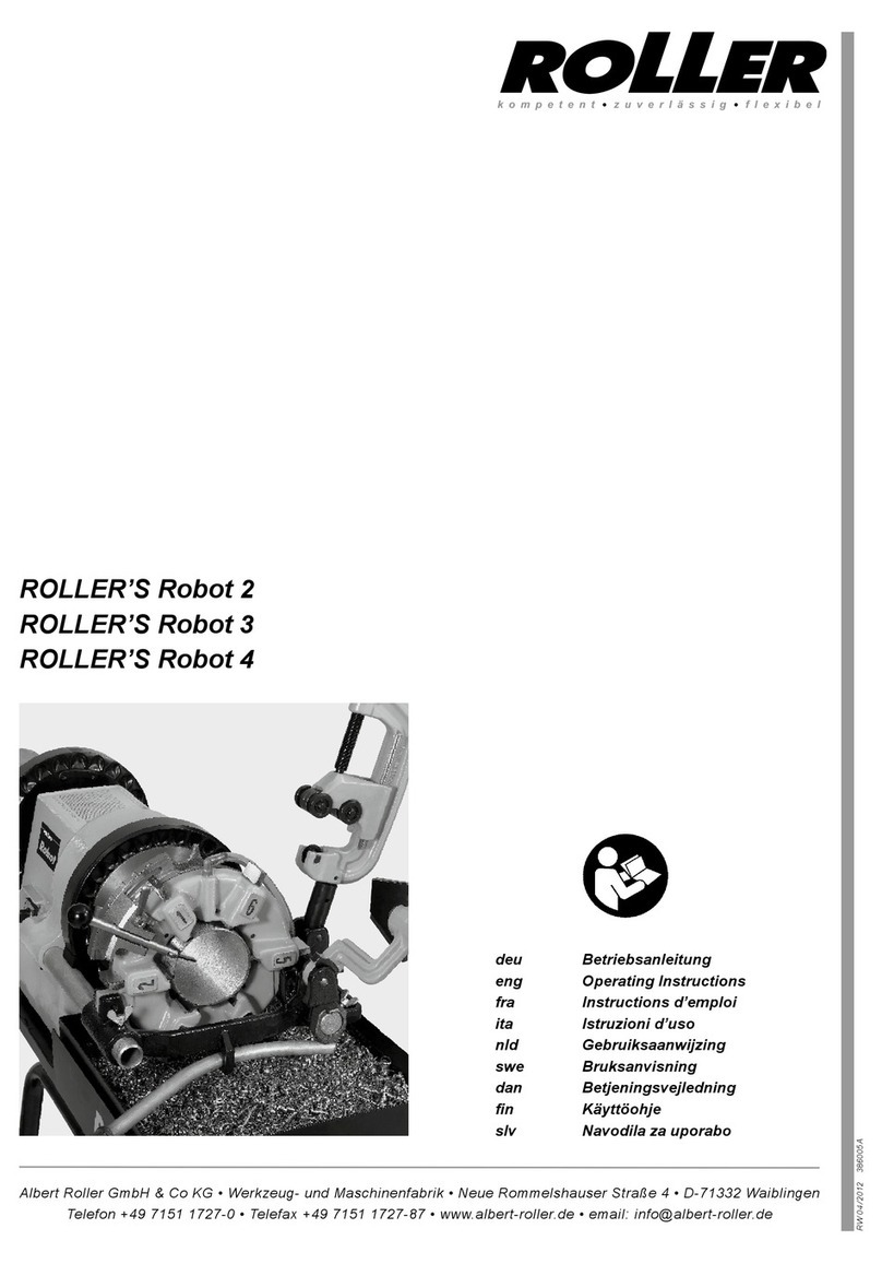 Roller Robot 2 operating instructions