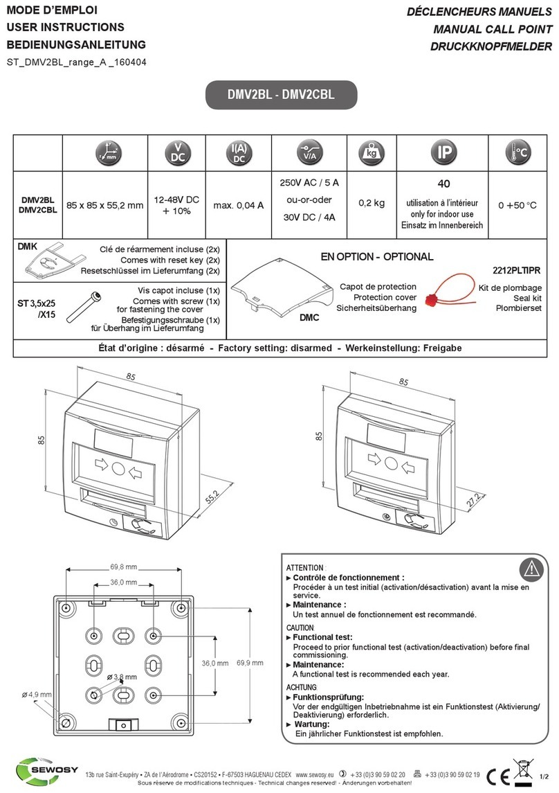 Sewosy DMV2CBL User instructions