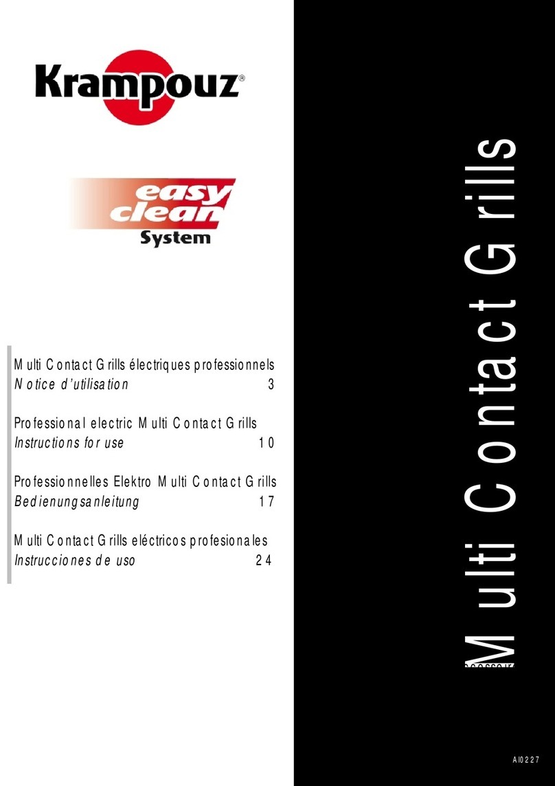 Krampouz GECID3BO Instructions for use