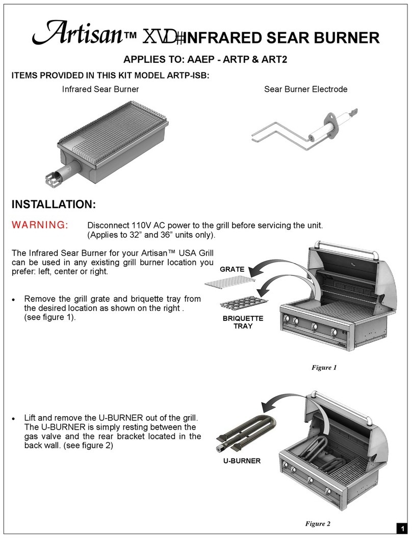 artisan ARTP-ISB User manual