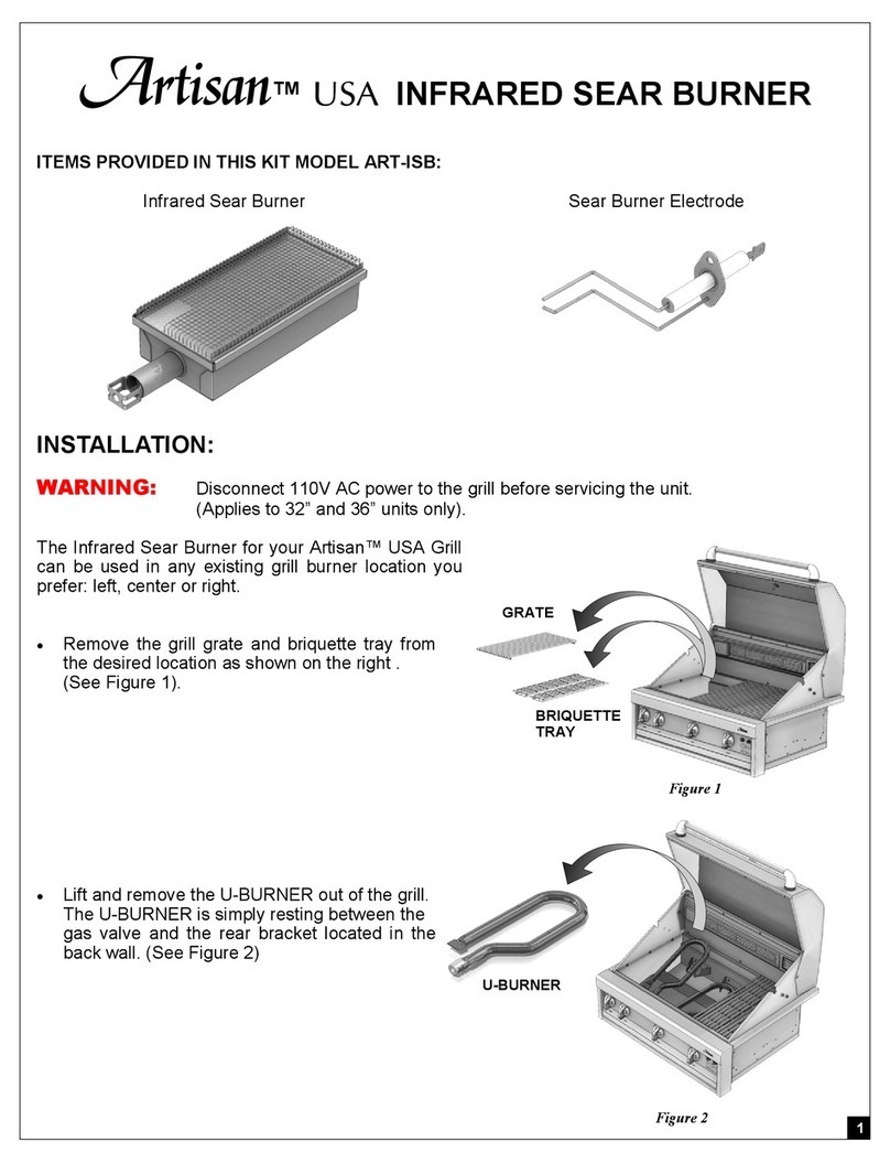 artisan ART-ISB installation manual
