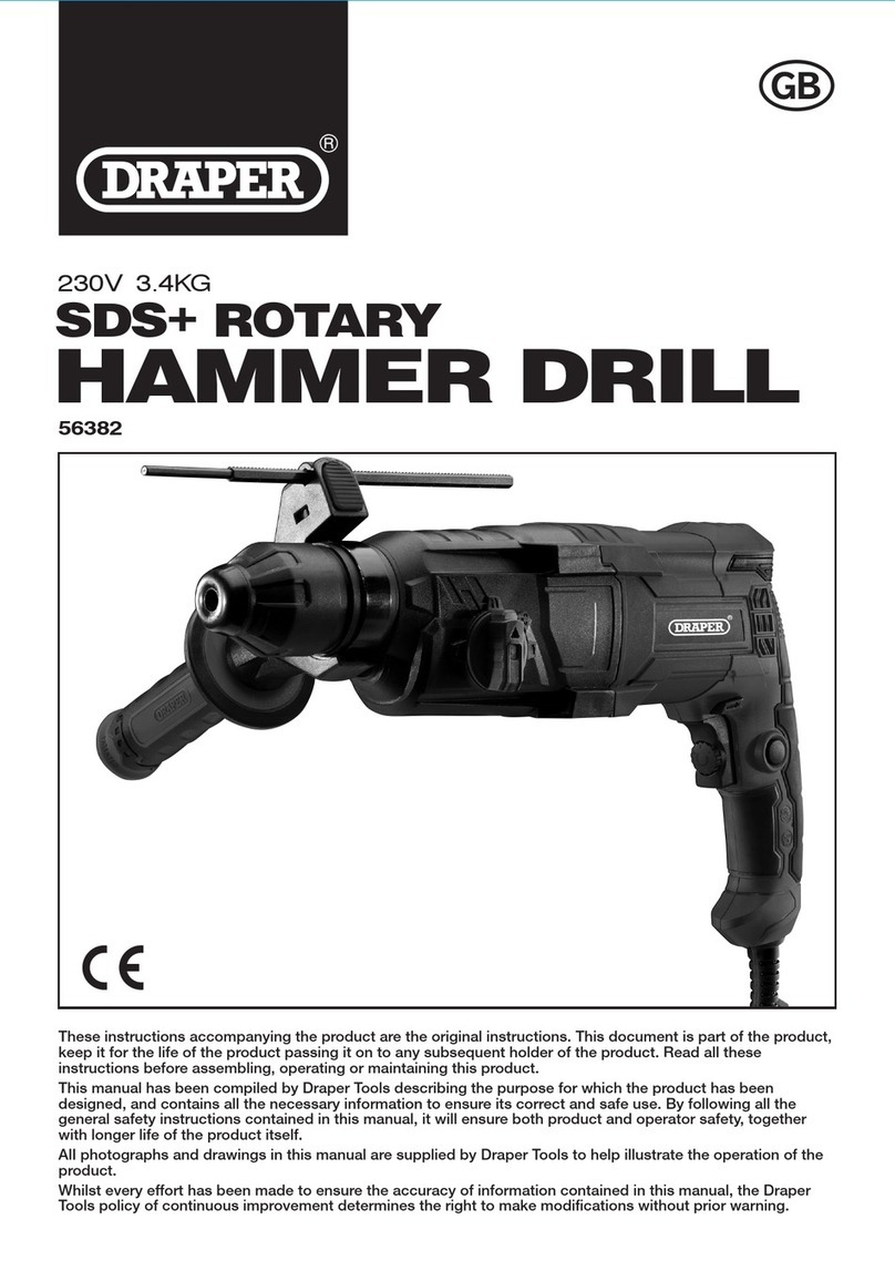 Draper 56382 manual