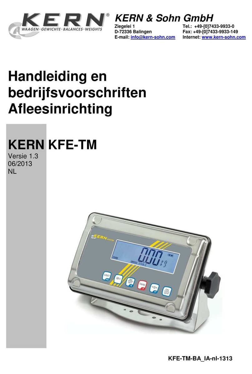 KERN KFE-TM manual