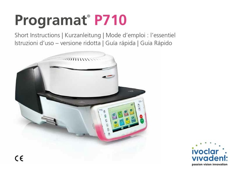 Ivoclar Vivadent Programat P710 Manual