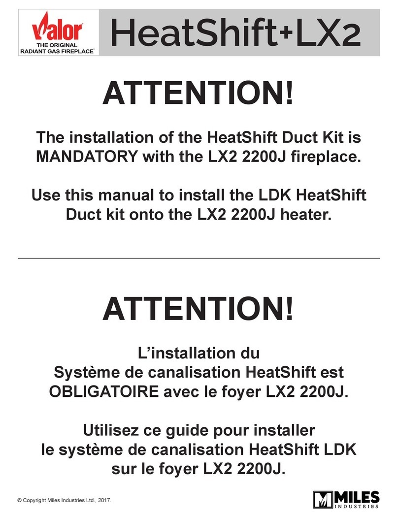 Valor HeatShift LDK Series User manual Valor HeatShift LDK Series User manual