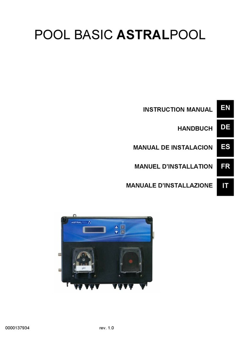 Astral Pool POOL BASIC installation manual