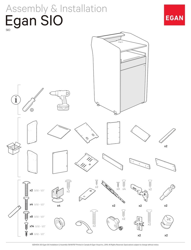 EGAN SIO User manual