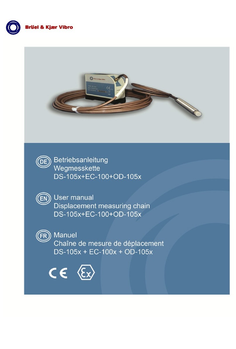 Brüel & Kjaer Vibro OD-105 Series user manual