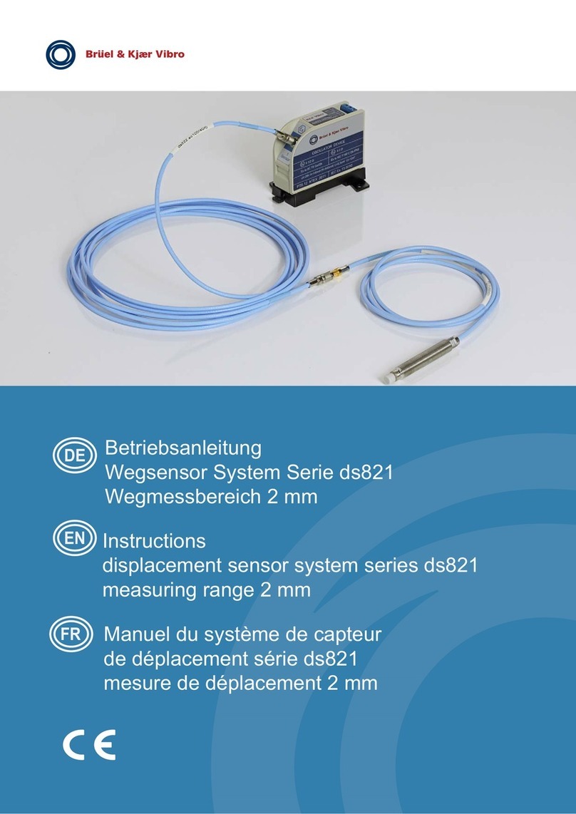 Brüel & Kjaer Vibro DS821 Series instructions