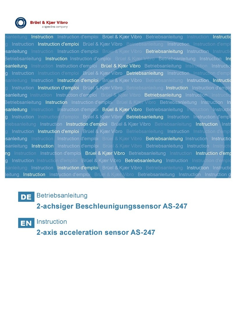 Spectris Bruel & Kjaer Vibro AS-247 User manual