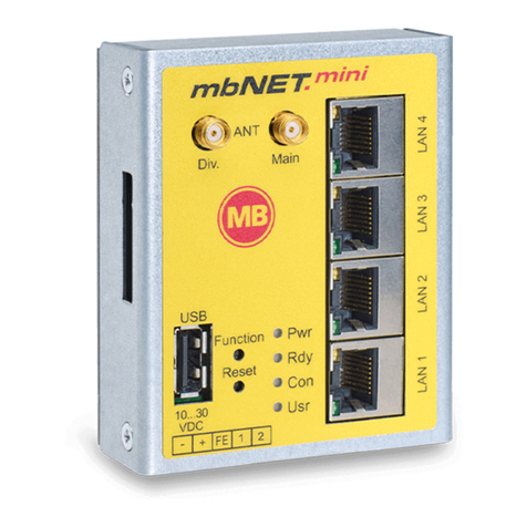 MB Connect Line mbNET.mini Series Troubleshooting guide