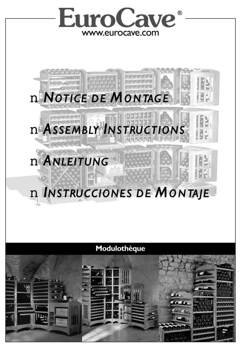 Eurocave Modulotheque User manual