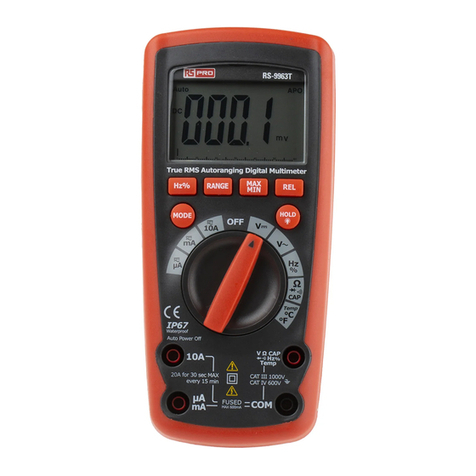 RS PRO RS-9963T instruction manual