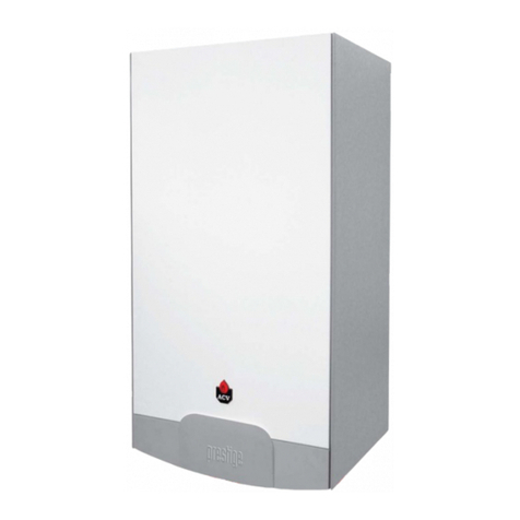 ACV PRESTIGE Series Installation, operating and servicing instructions