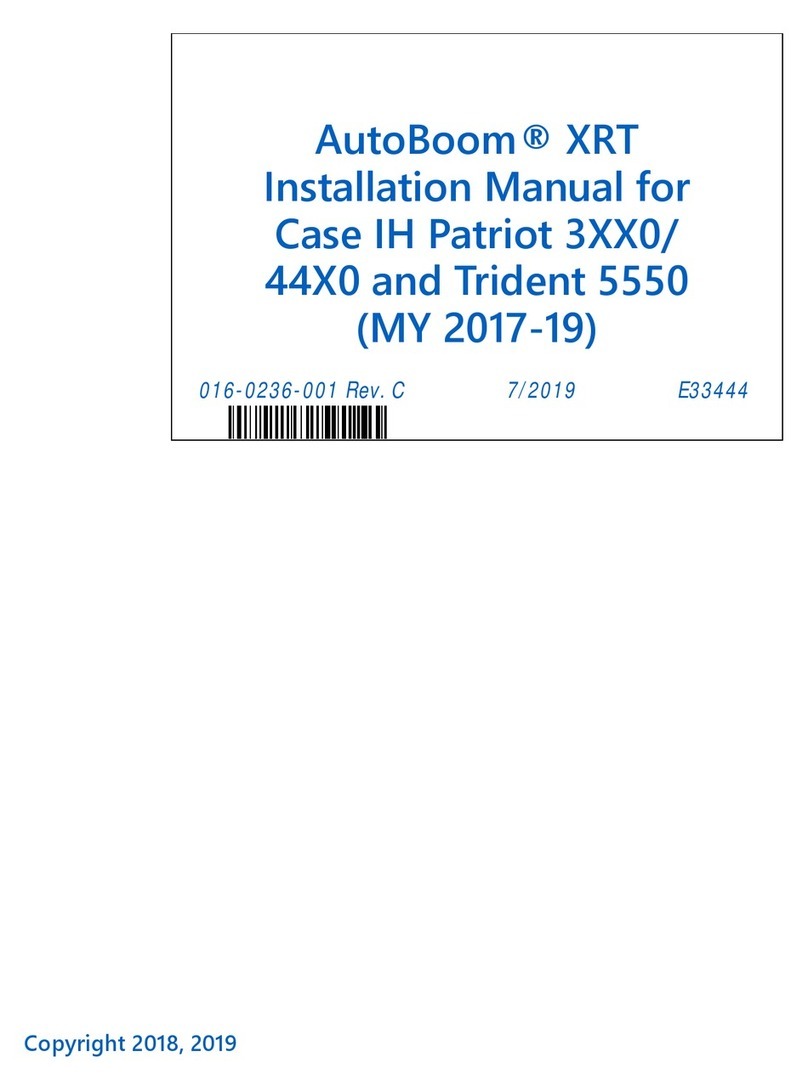 Raven AutoBoom XRT Series installation manual