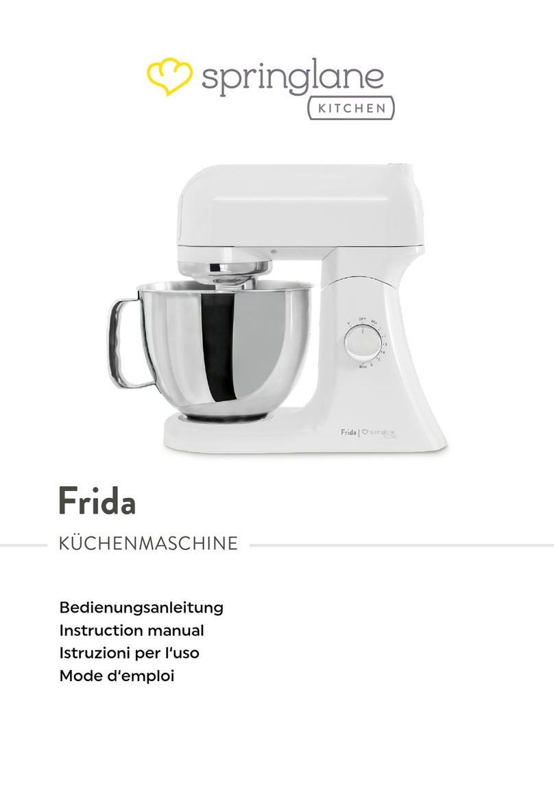 Springlane Frida instruction manual