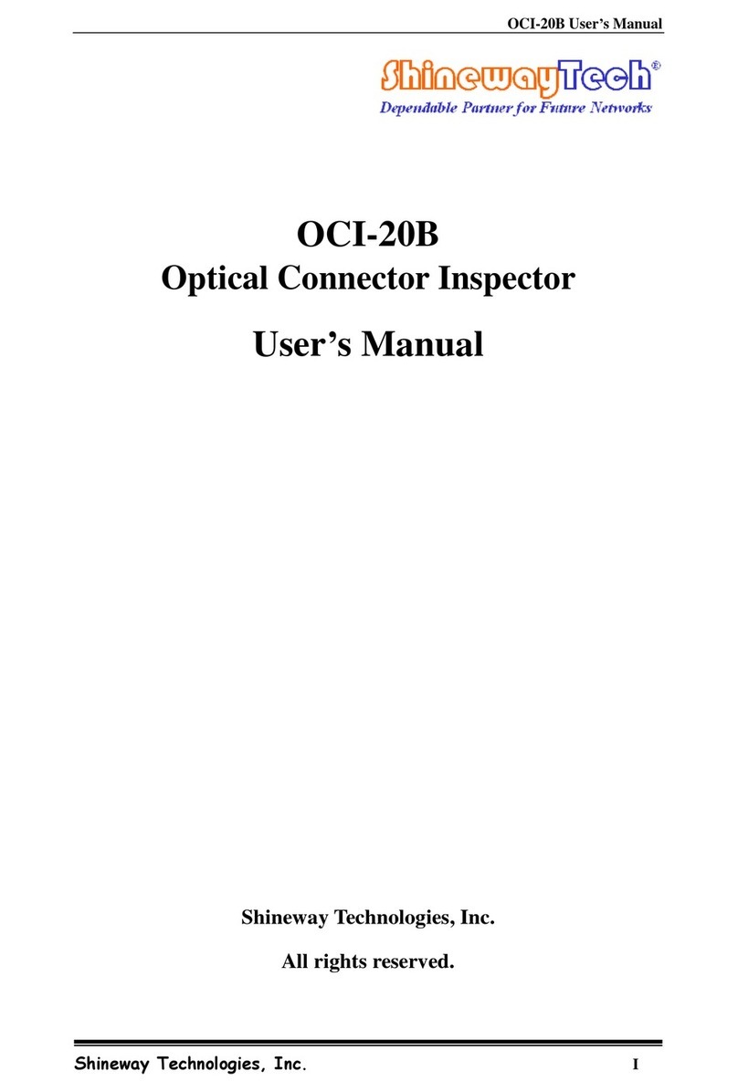 Shineway Tech OCI-20B user manual