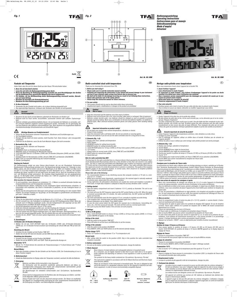 TFA 98.1090 User manual