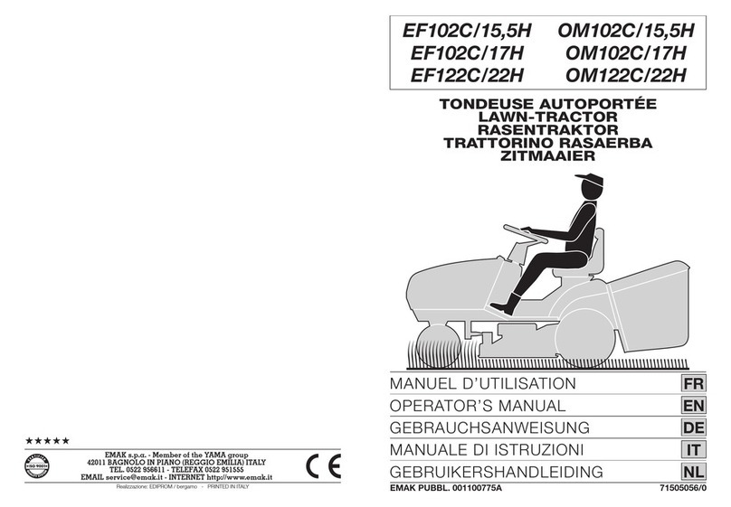 EMAK EF102C/15,5H User manual