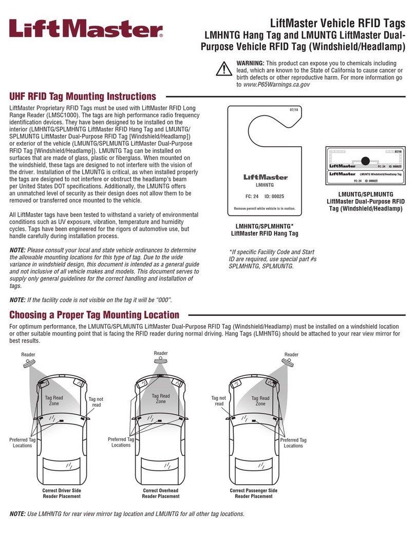 Chamberlain LMHNTG User manual