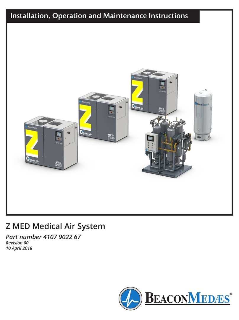 BeaconMedaes Z MED Medical Air System Installation, operation and maintenance instructions