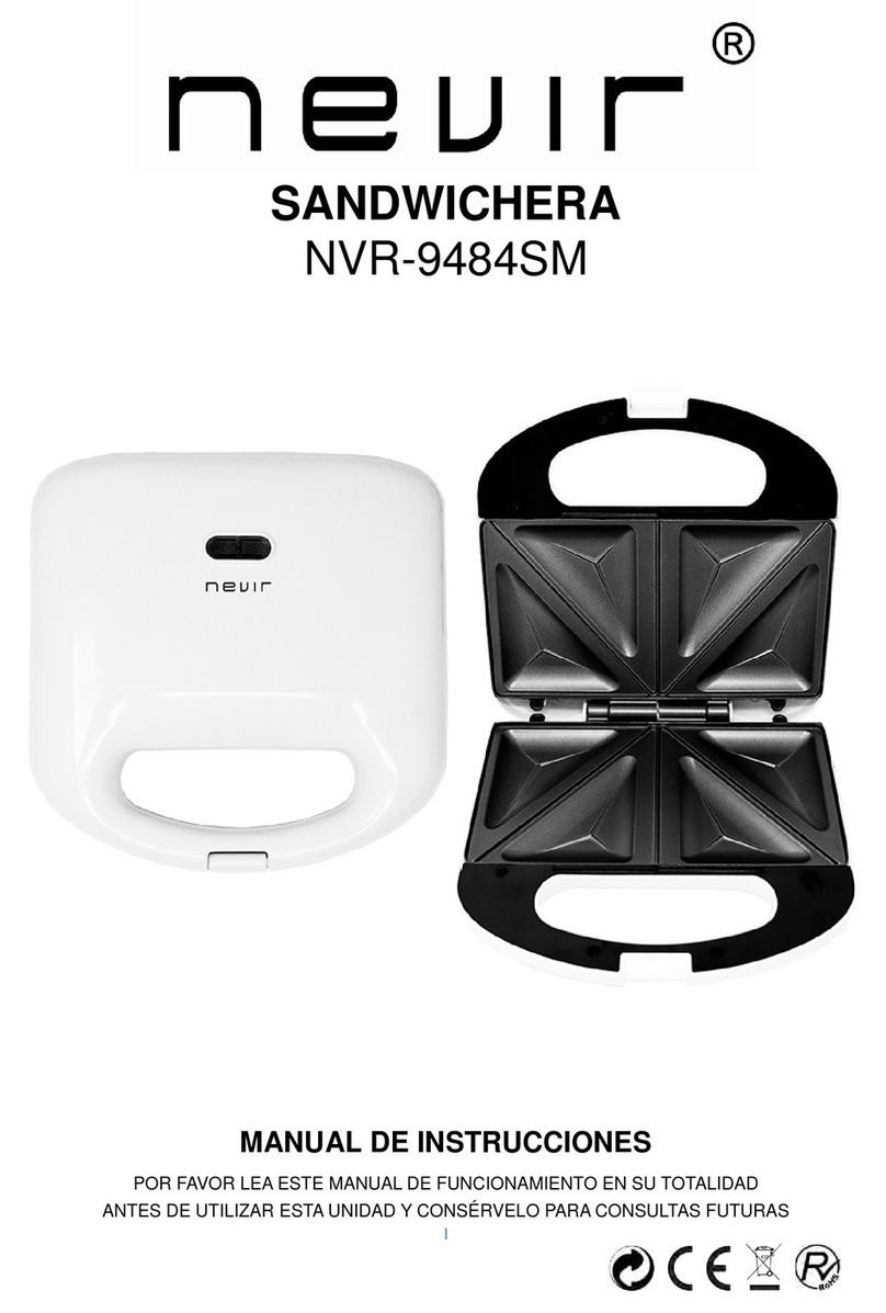 Nevir NVR-9484SM User manual