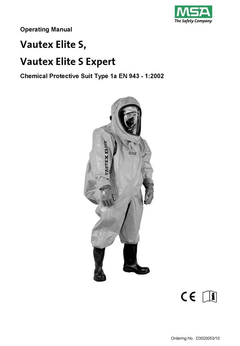 MSA Vautex Elite S User manual MSA Vautex Elite S User manual