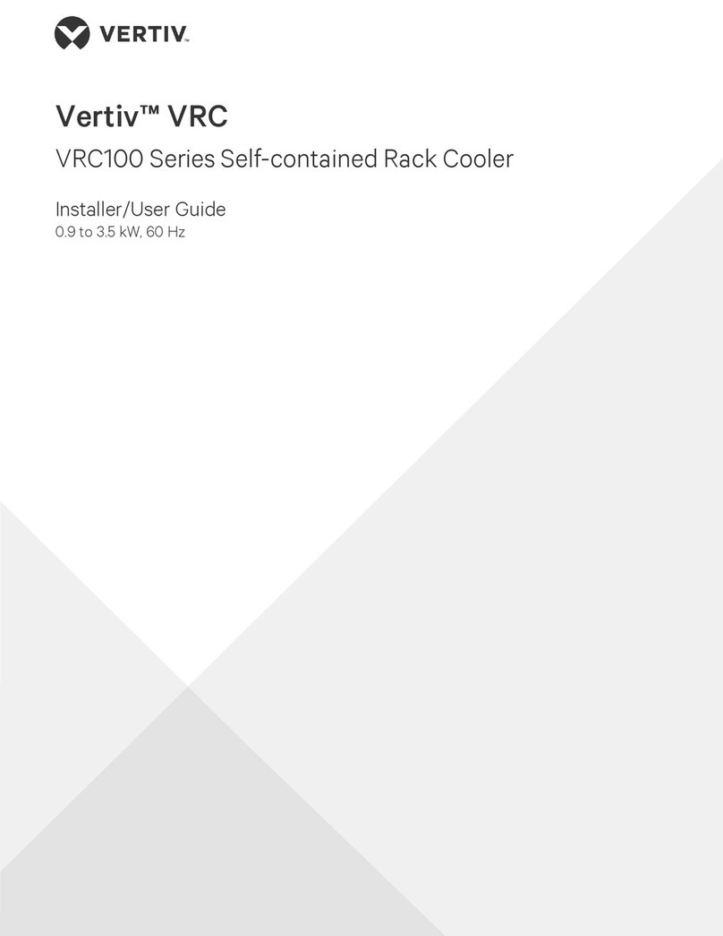 Vertiv VRC100 Series Installer/user guide