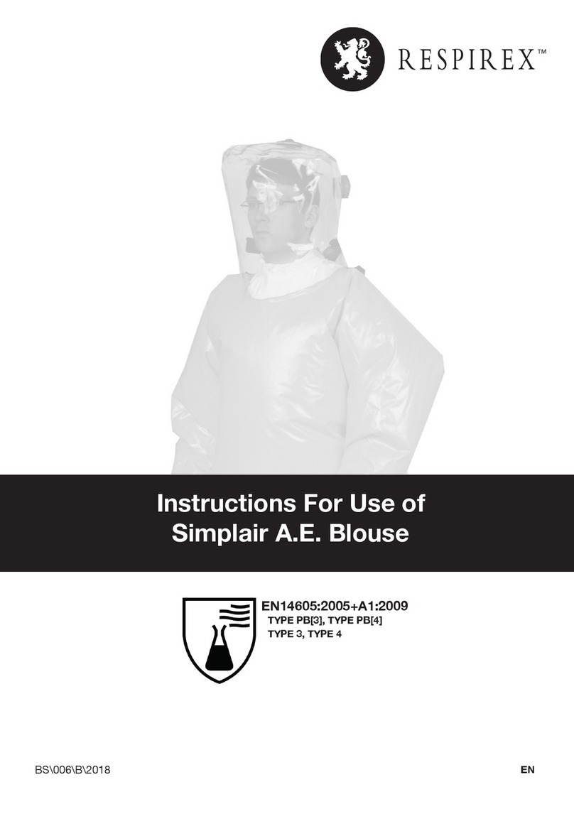 Respirex Simplair Instructions for use