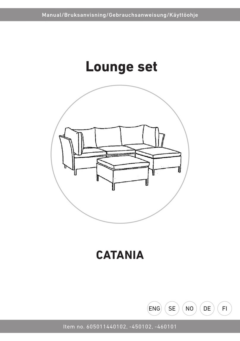RUSTA CATANIA 605011450102 User manual RUSTA CATANIA 605011450102 User manual