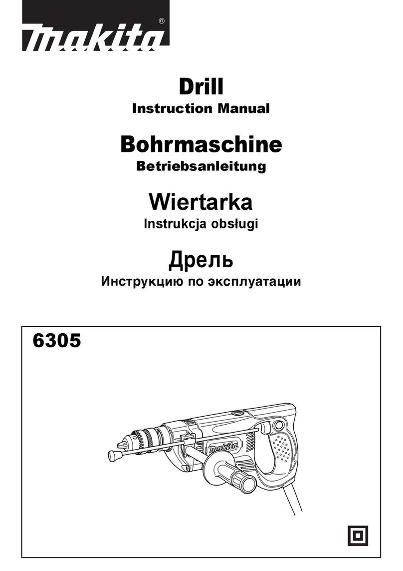 Makita 6305 User manual