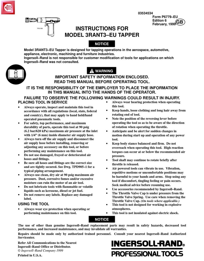 Ingersoll-Rand 3RANT3-EU instructions