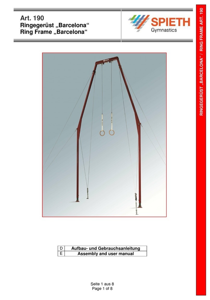 SPIETH Barcelona Assembly and user's manual SPIETH Barcelona Assembly and user's manual