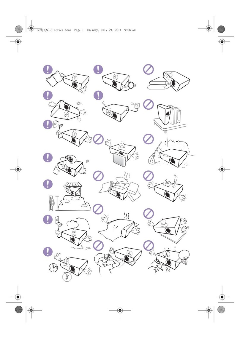 BenQ QSG-3 Series User manual