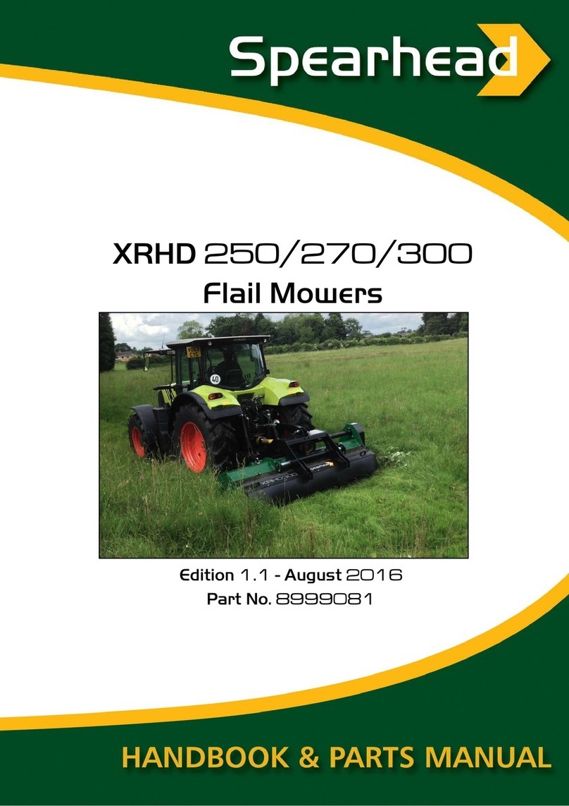 Spearhead XRHD 250 User manual