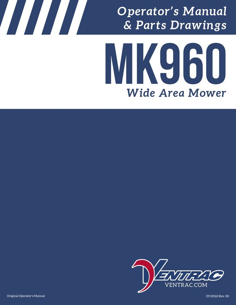 Ventrac MK960 Operator's manual & parts drawings