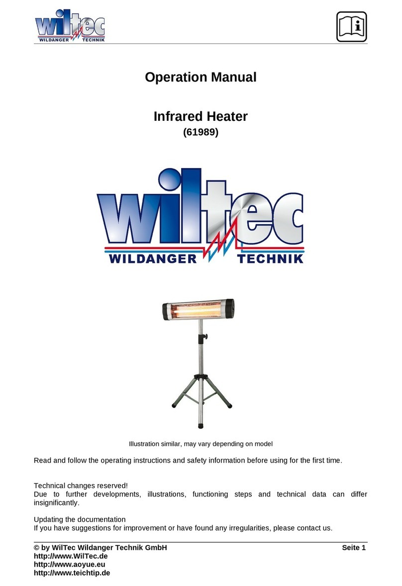 WilTec 61989 User manual