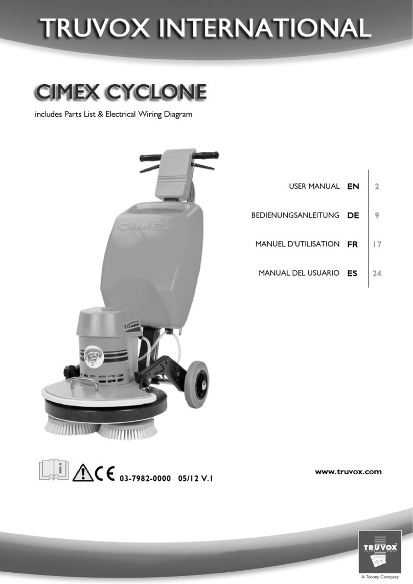 Truvox International Cimex Cyclone CR38 user manual