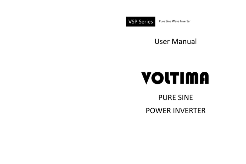 VOLTIMA VSP Series user manual