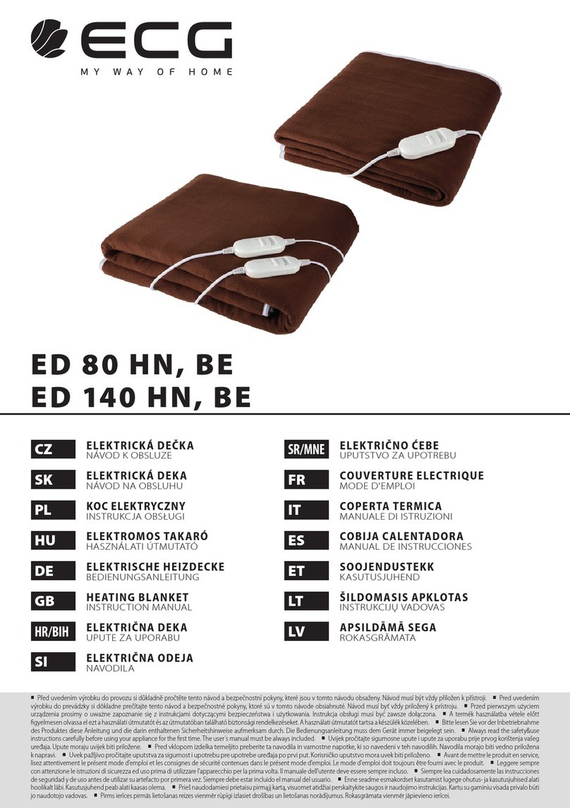 ECG ED 80 HN User manual