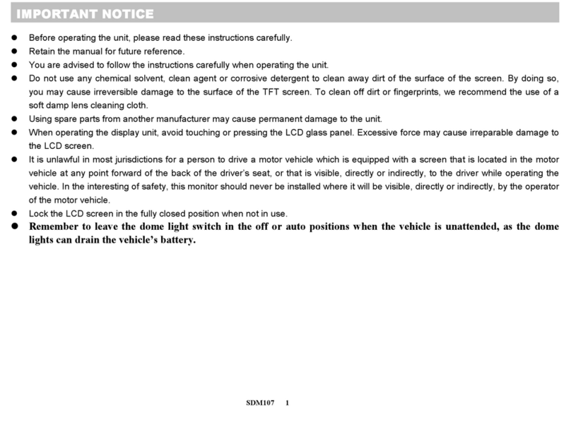 Vizualogic SDM107 User manual