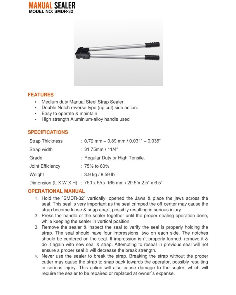 PNEUMATIC POWER TOOLS SMDR-32 manual PNEUMATIC POWER TOOLS SMDR-32 manual